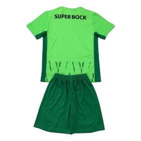 Camisola Sporting Clube de Portugal Criança Equipamento Quarto 2024-25 Manga Curta